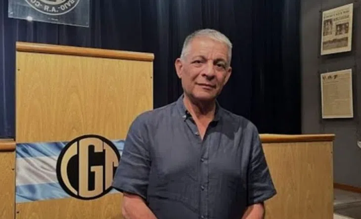 Imagen destacada de la noticia: Octavio Argüello, del triunvirato de la CGT: "Dialogar no es un pecado, el pecado es entregar derechos"